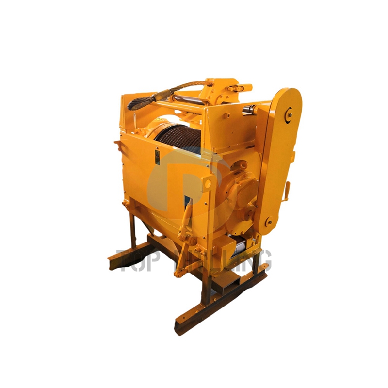 Pneumatic winch